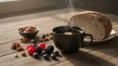 コーヒーを正しく飲む：その効能を高める食品